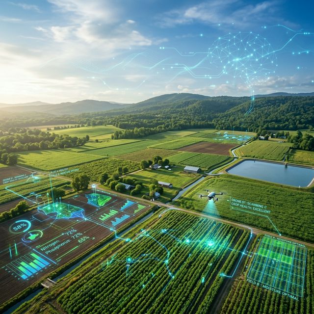 AI-powered agricultural monitoring